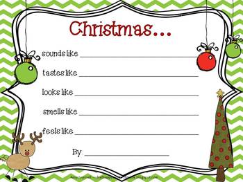 five senses christmas